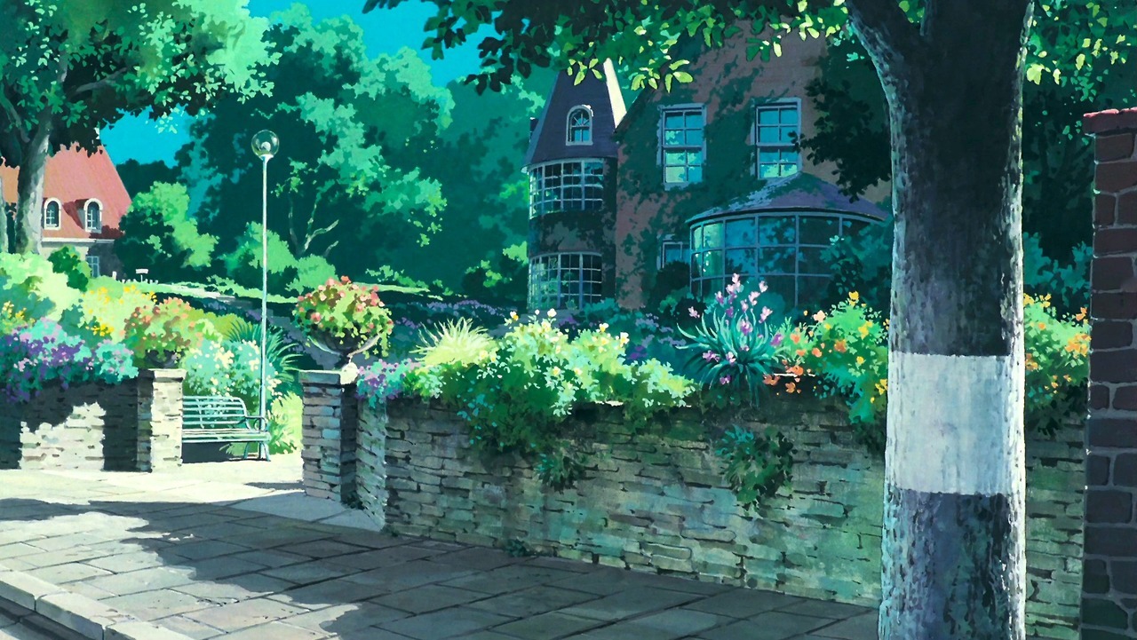 Studio Ghibli | The Art Of Madame’s House - Kiki’s Delivery...