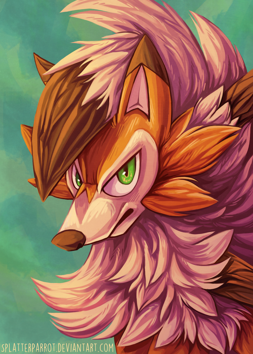 lycanroc dusk fanart lycanroc dusk fanart