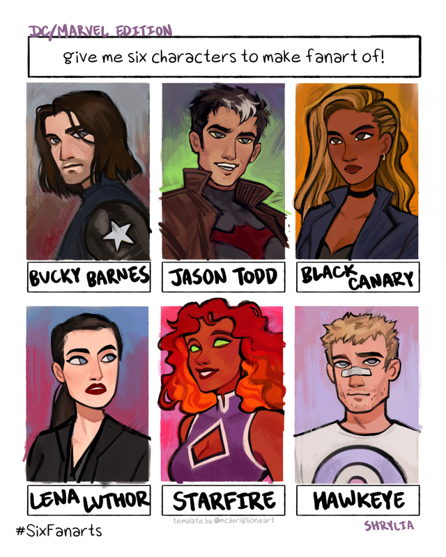 Six fanarts (but make it twelve)!
