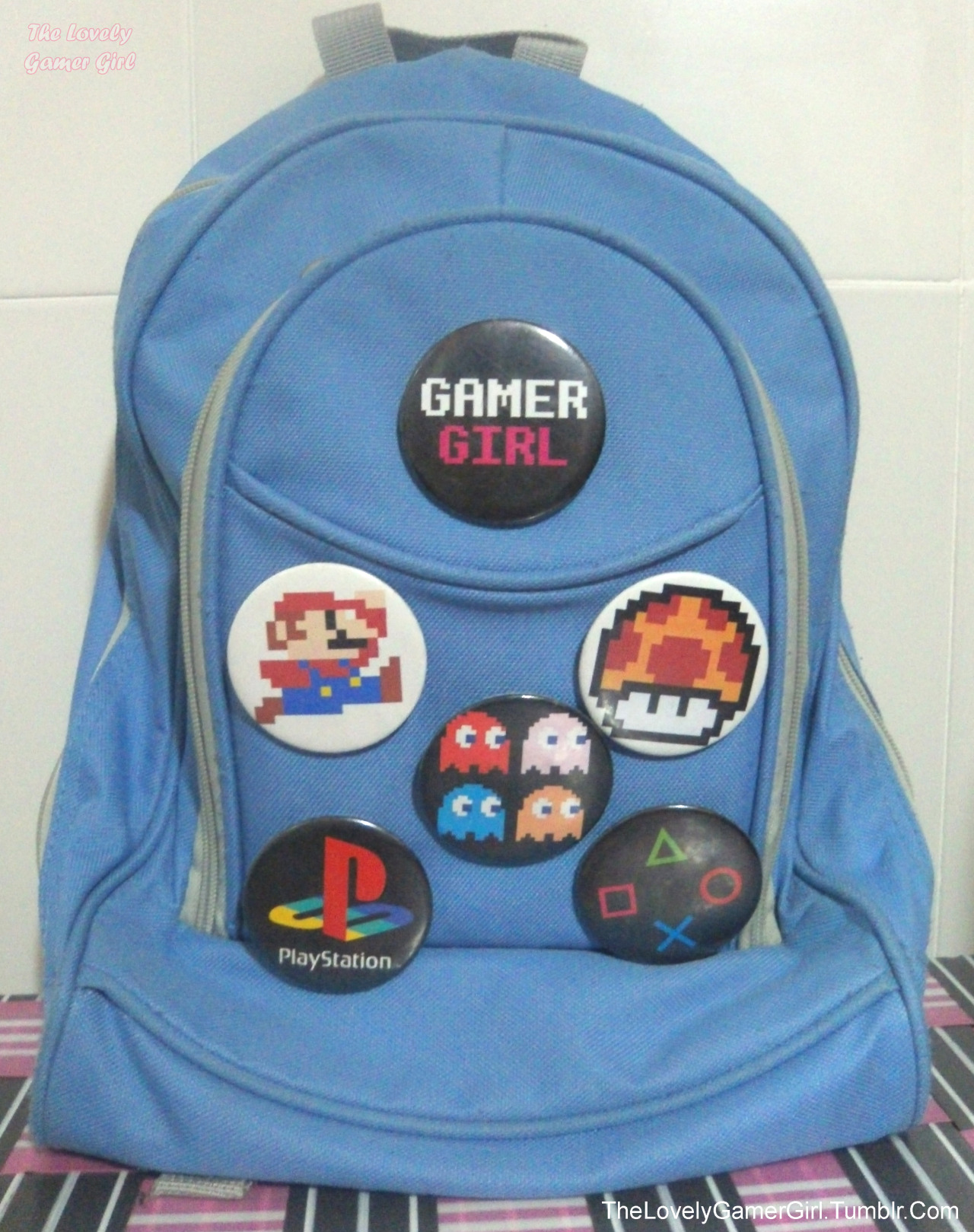 gamer girl backpack