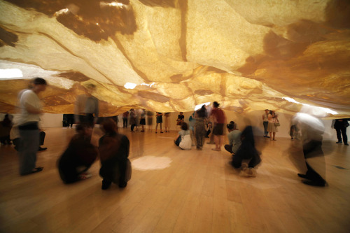 By Takashi Kuribayashi, installed at the Sapporo Art Museum in...