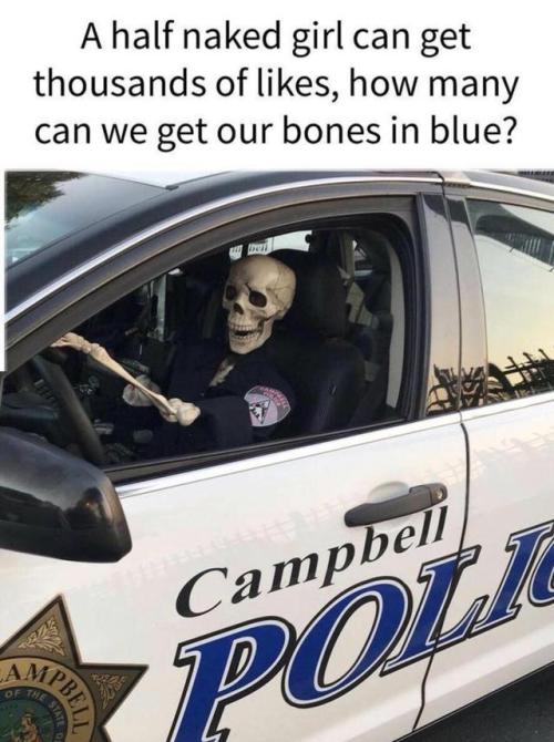 memecage:Bones in blue