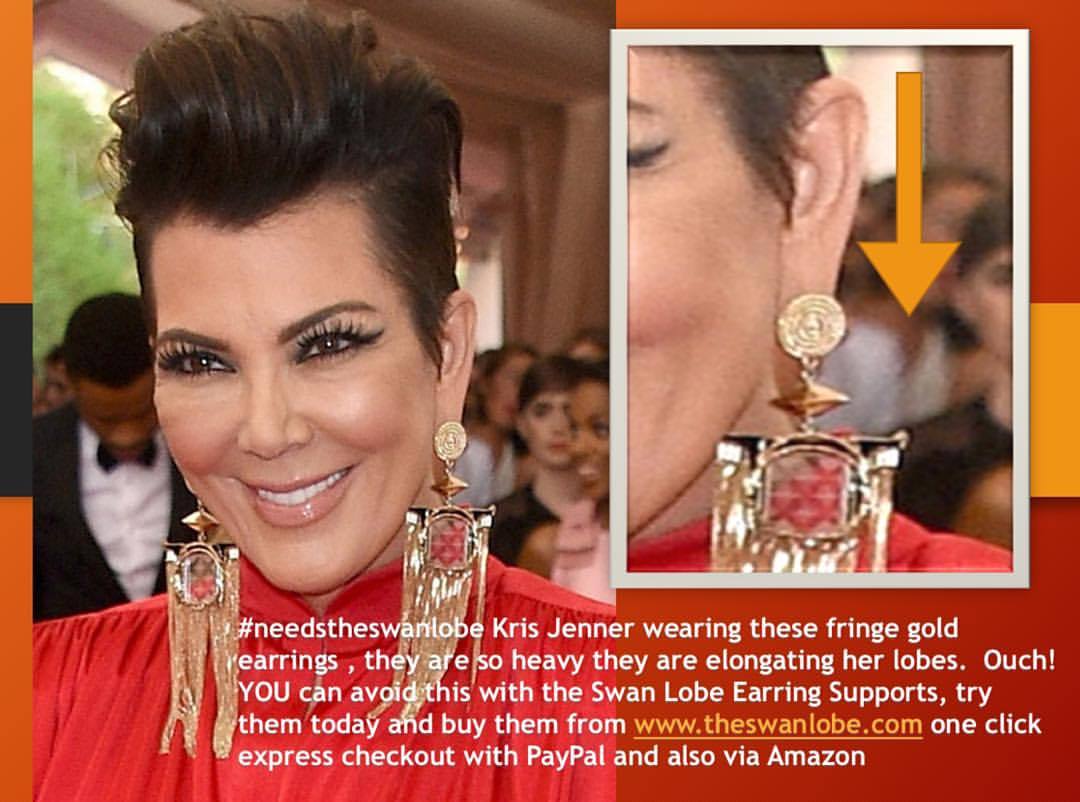 The Swan Lobe Limited — Needstheswanlobe Kris Jenner Wearing These Fringe