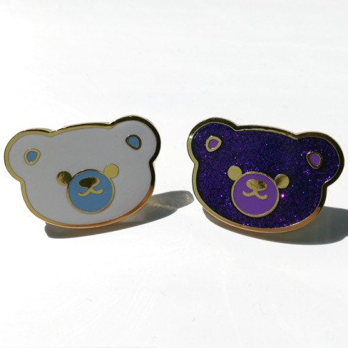 Bear pins arrived! There are some left after sending preorders...