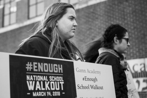 rubywallau:Students from Gann Academy walked out of school to...