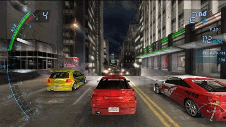 Need for Speed: Underground PS2 cheats