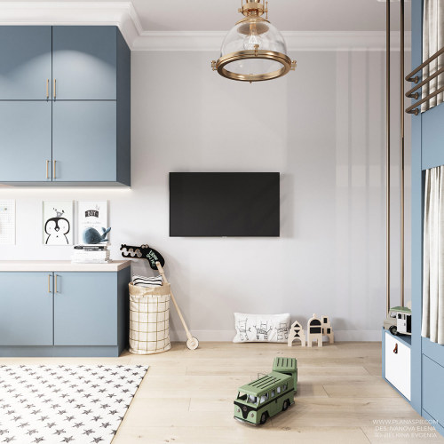 Pastel Coloured Interior With A Sweet Sense Of