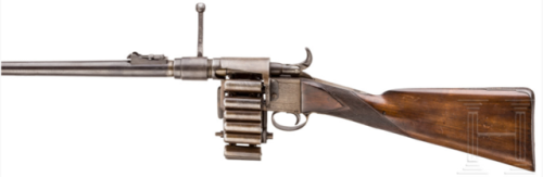 peashooter85:Revolving chain rifle by T.W. Treeby of London,...