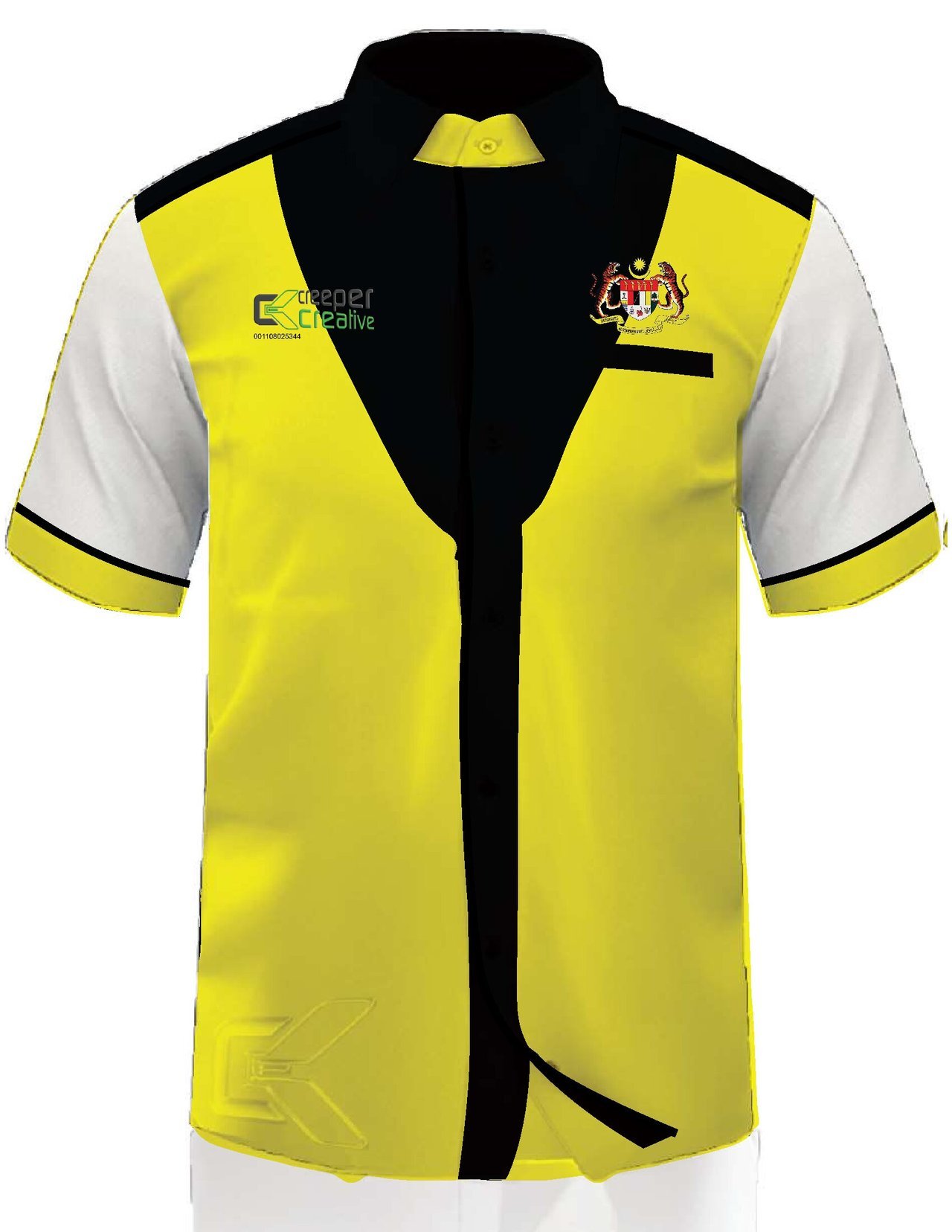 Corporate Shirt Yellow-46