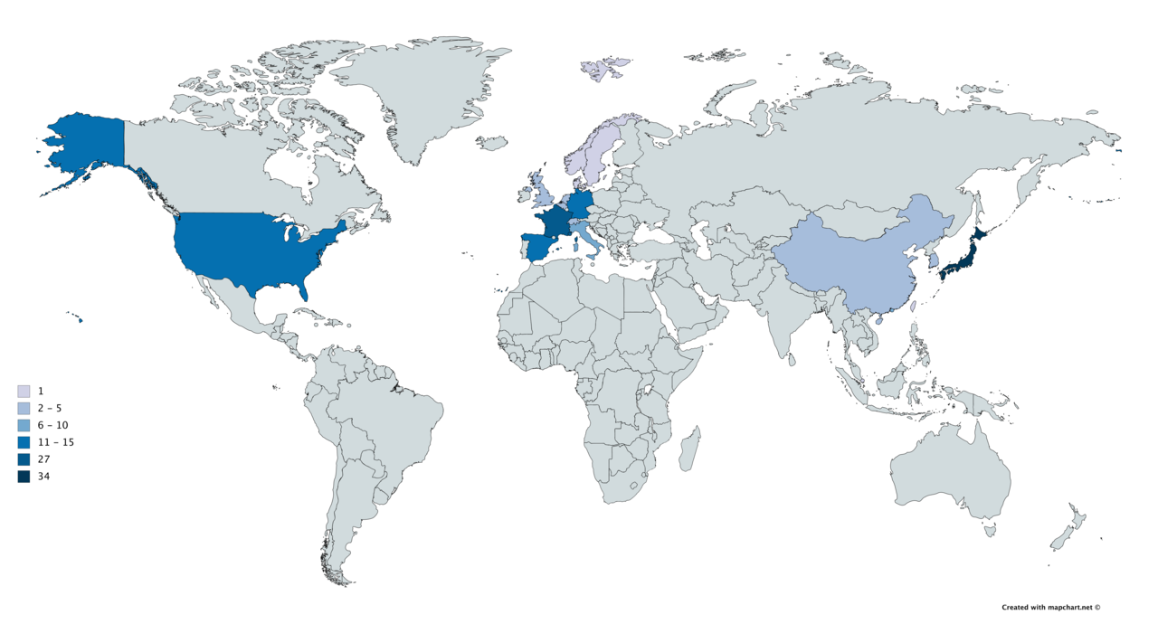 maptitude-number-of-michelin-3-star-restaurants-per-country