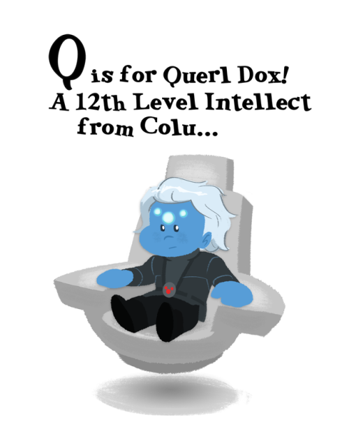 comickergirl:Day 17 - Q is for Querl Dox!