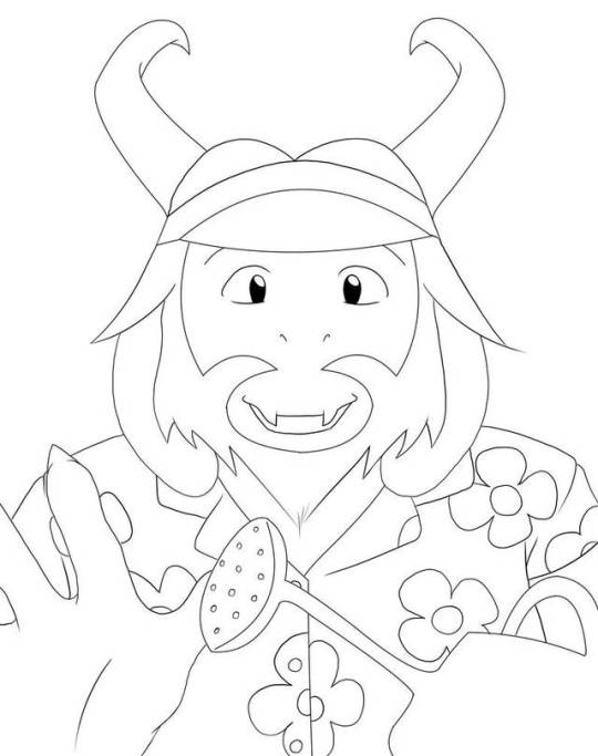 Inktober (Undertale) Day 16 - Asgore