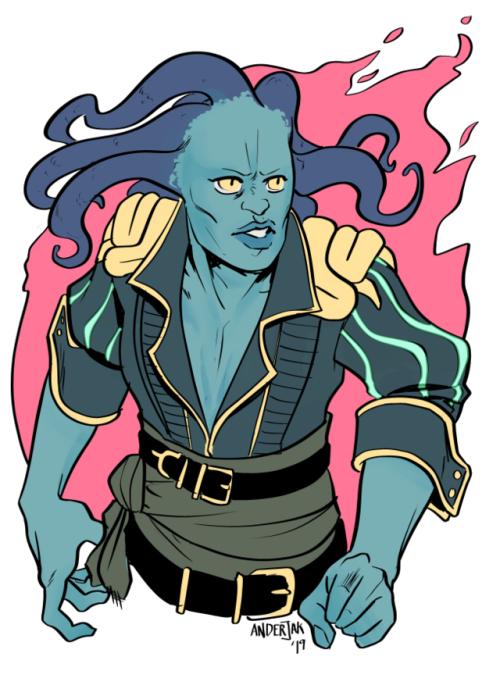 [ Draw Request - Pirate Vraska (Magic: The Gathering) ]