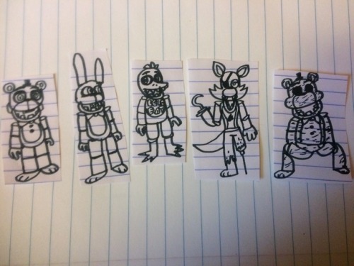 The first time I ever seen fnaf was when I was 8 and it was from...