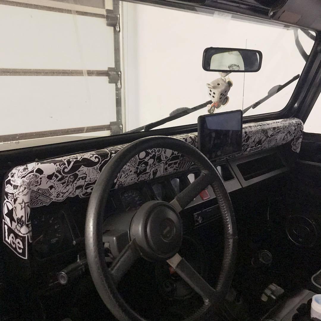 My Jeep Wrangler — Custom dashboard and sound system ... - 1080 x 1080 jpeg 101kB