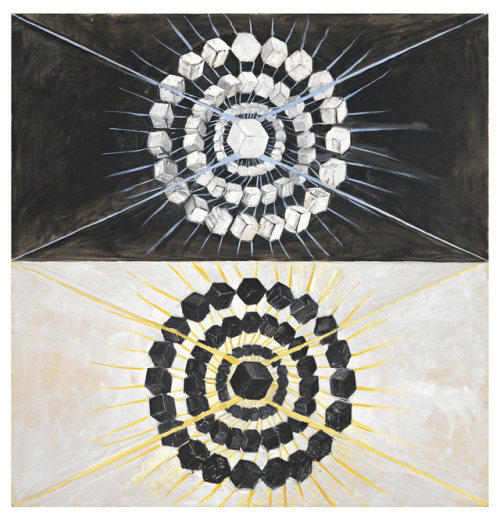 theegoist:Hilma af Klint (1862-1944) - Group IX/SUW No. 8, The...