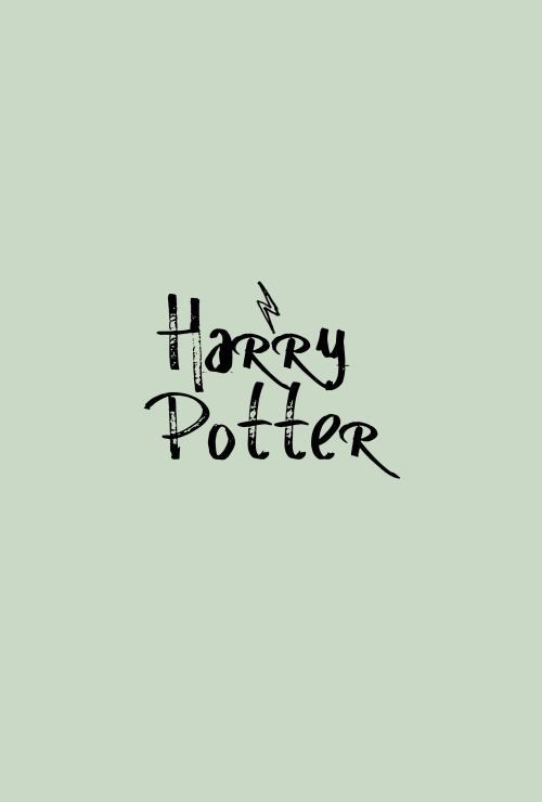 mynarratus:The Golden Trio: minimalist typography