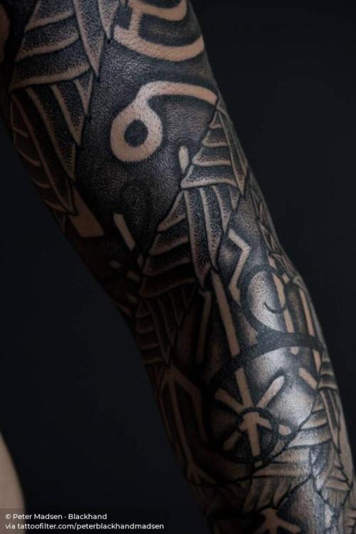 Polynesian spirit sleeve tattoo by Meatshop-Tattoo on deviantART