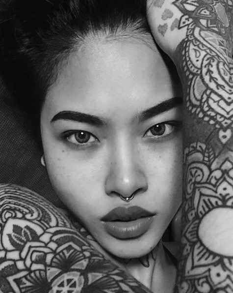 Woman Face Tattoo Tumblr