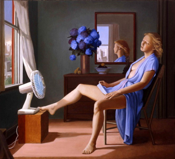 art-mirrors-art: “Ron Schwerin - Fan (1988) ”
