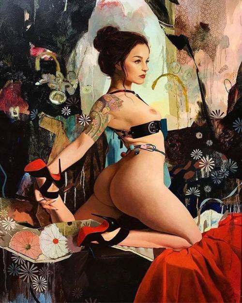 beautifulbizarremagazine:AMAZING new paintings by Soey Milk,...