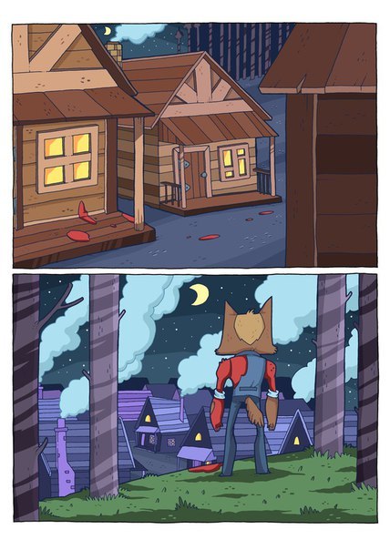 art-woonz:Red Riding Hood Alternate Ending(Part-2•End)Created...