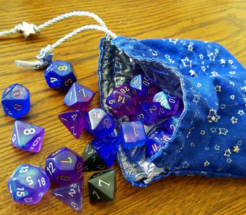 dice bag dice tabletop tabletop gaming dnd d&d dungeons and dragons pathfinder geek stuff nerd stuff