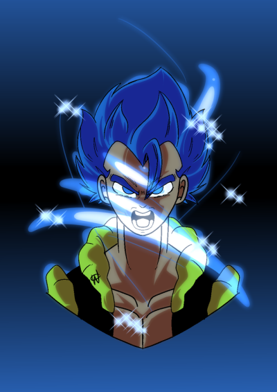 super saiyan blue gogeta | Tumblr