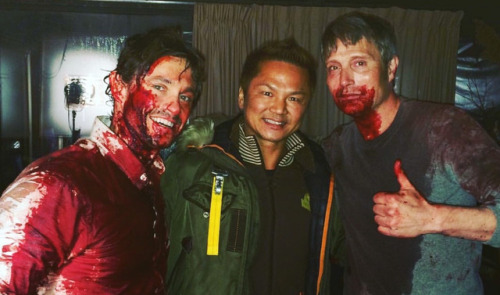 mikamurha:Hannibal behind the scenes