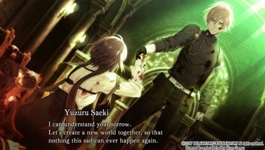 Otome Game Reviews Collar x Malice Yuzuru Saeki (The