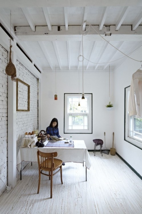 thenordroom:A white Japanese atelier via Remodelista