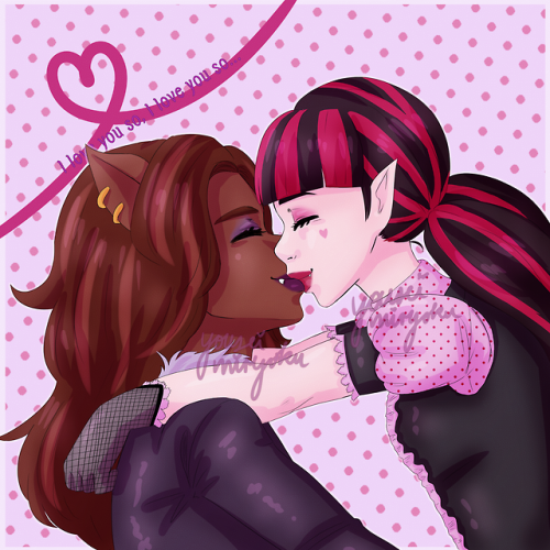 draculaura x clawdeen