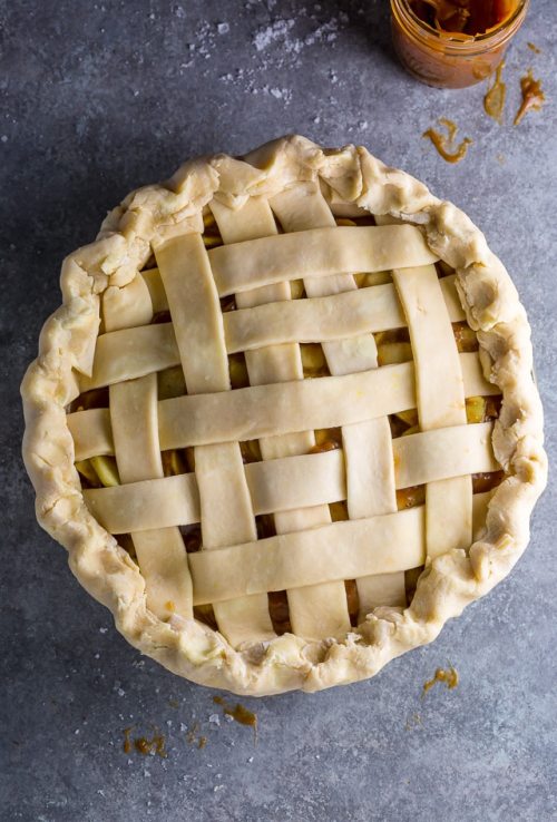 sweetoothgirl:Salted Caramel Apple Pie