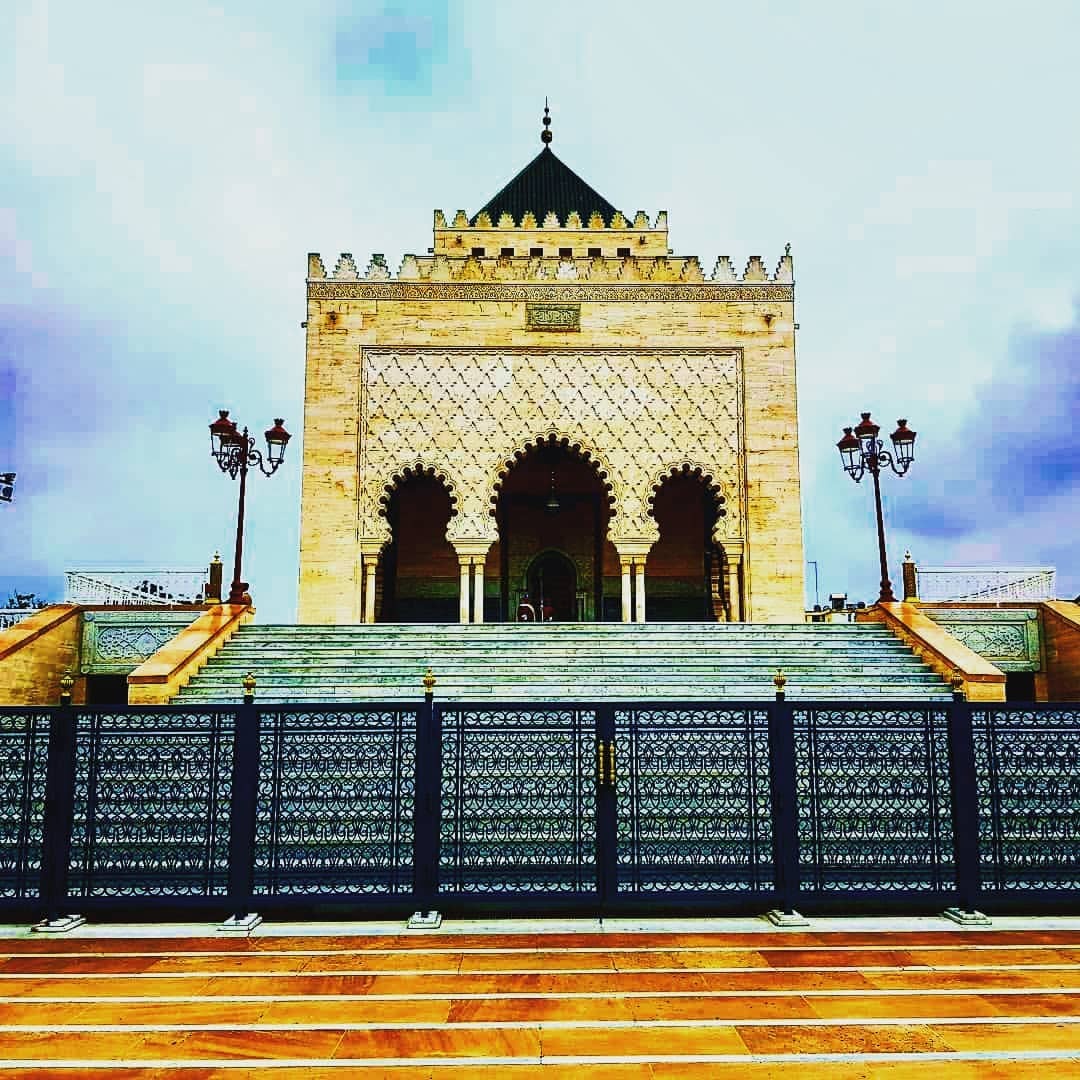 Travel Morocco — Mausoleum Of Mohammed V💕 Located Opposite The...