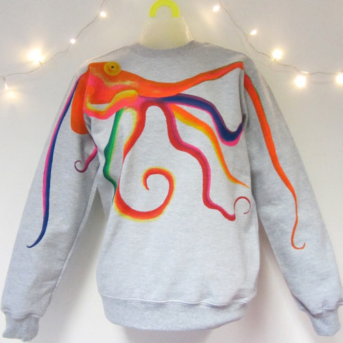 custom painted sweatshirts