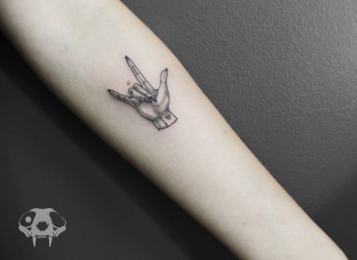 Sign Language Tattoo Tattoo Gallery Collection