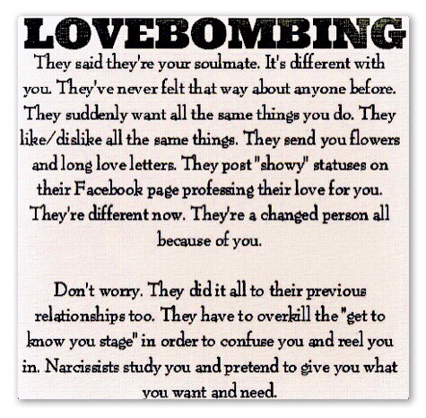 side effects of love bombing