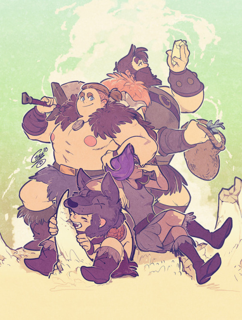 Fanart for Viking Tales at Cartoon Network LA, can’t wait to...