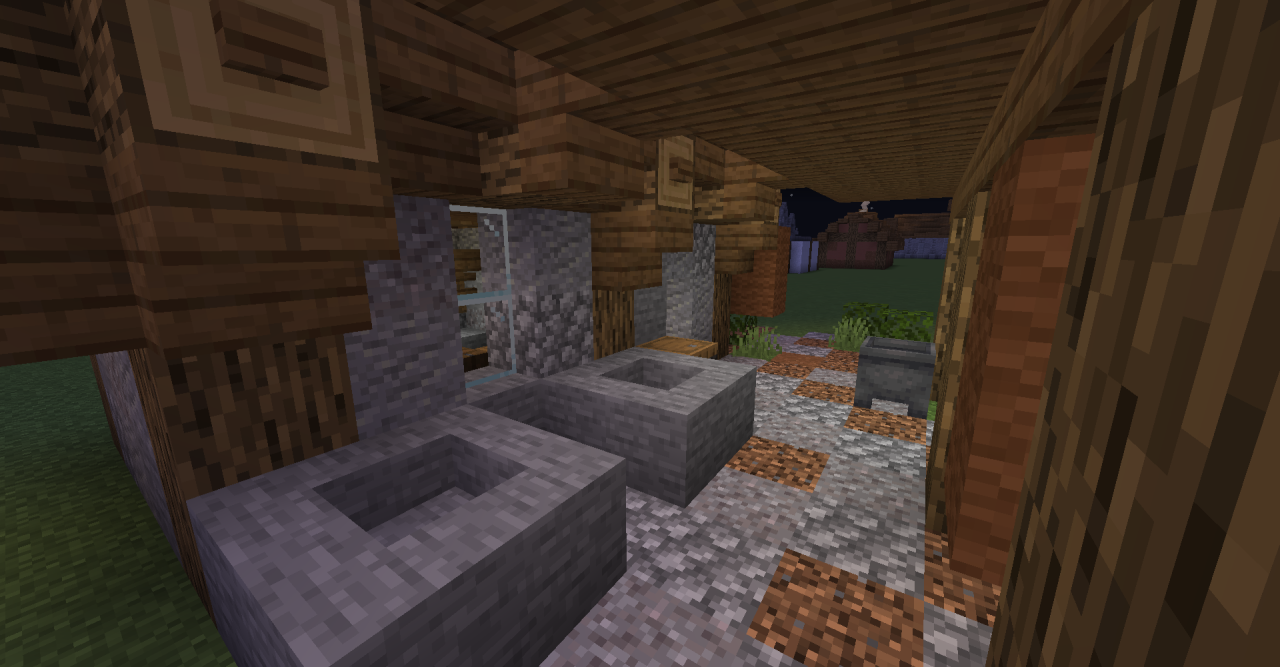 Minecraft Build Inspiration Small Medieval Tannery