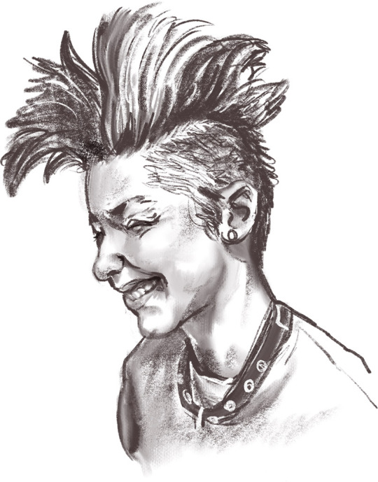 My partner introduced me to Reddit Gets Drawn, so I’ve been popping in to do some portrait practise from time to time!