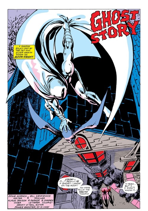 Moon Knight vol.1 #5 (1981) - Ghost Story