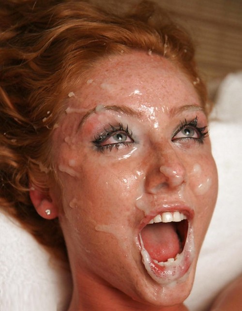 Giving facial for wife