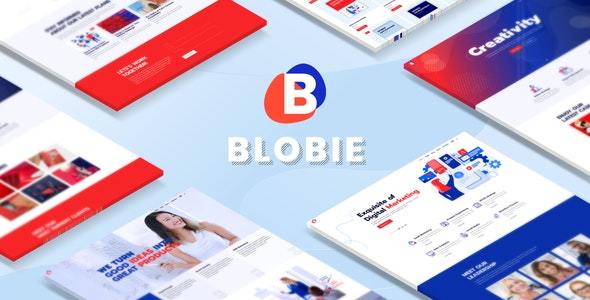 Blobie v1.1.1 - Multiconcept Creative WordPress Theme Nulled