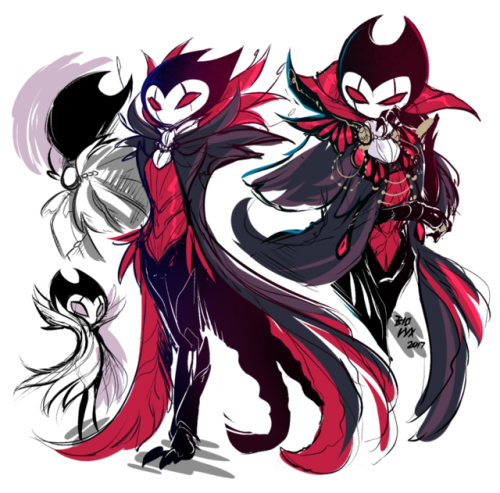 biovyxart:Haven’t played HK, but been wanting to draw Grimm at...