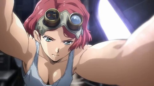 animemangamusclegirls:Yukina stills from the Kabaneri of the...