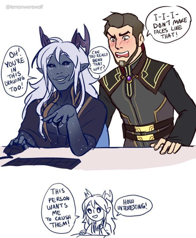 Moonshadow Memes — lemonorangelime: Aaravos (and Viren) finding...