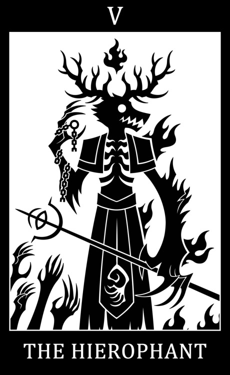 hisclockworkservants:Bloodborne fanart, Bloodborne Tarot...