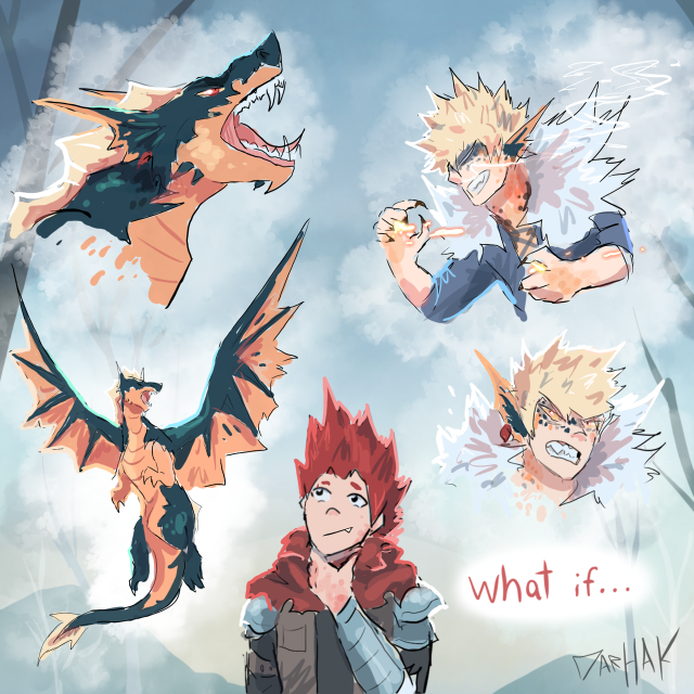 dragon bakugou | Tumblr