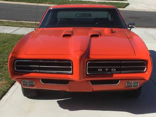 bigboppa01:1969 Pontiac GTO Judge in Carousel RedOne of my...