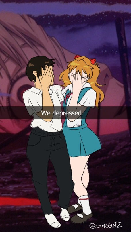 evangelion meme on Tumblr